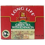 Long Life Green Teas Organic Green Tea is an excellent tasting tea that helps support your body's immune system while also giving it important antioxidants.
